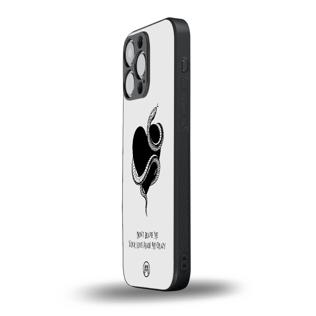 passionate back phone cover | glass case for iphone 16 pro max