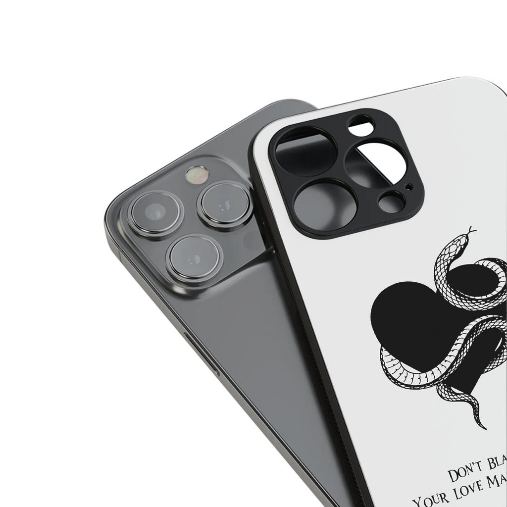 passionate back phone cover | glass case for iphone 16