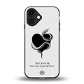 passionate back phone cover | glass case for iphone 16
