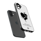 passionate back phone cover | glass case for iphone 16