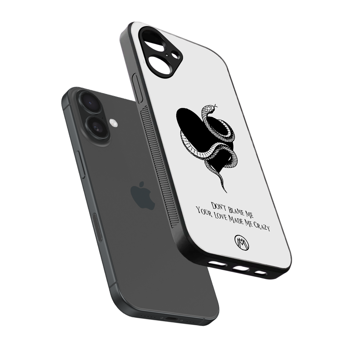 passionate back phone cover | glass case for iphone 16