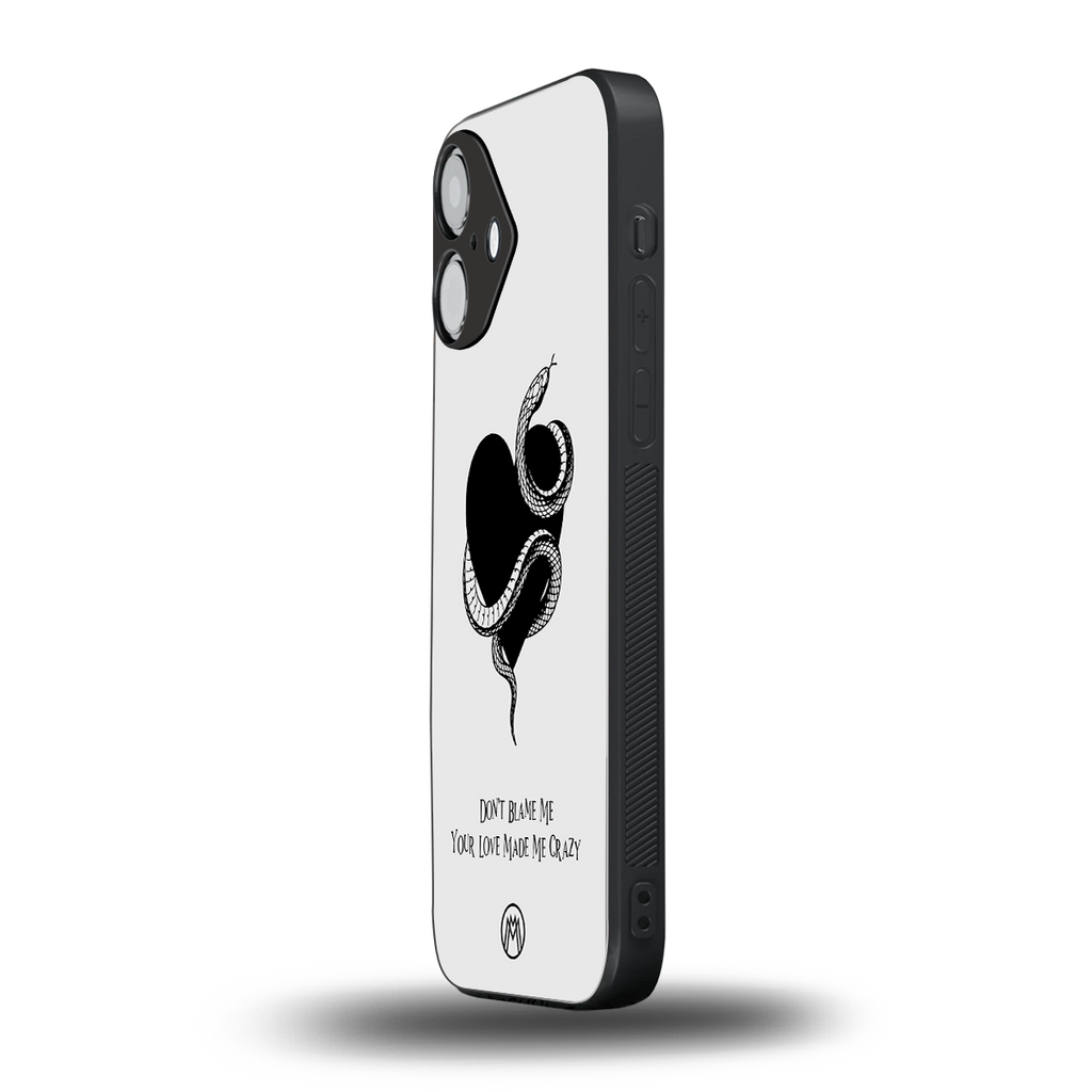 passionate back phone cover | glass case for iphone 16