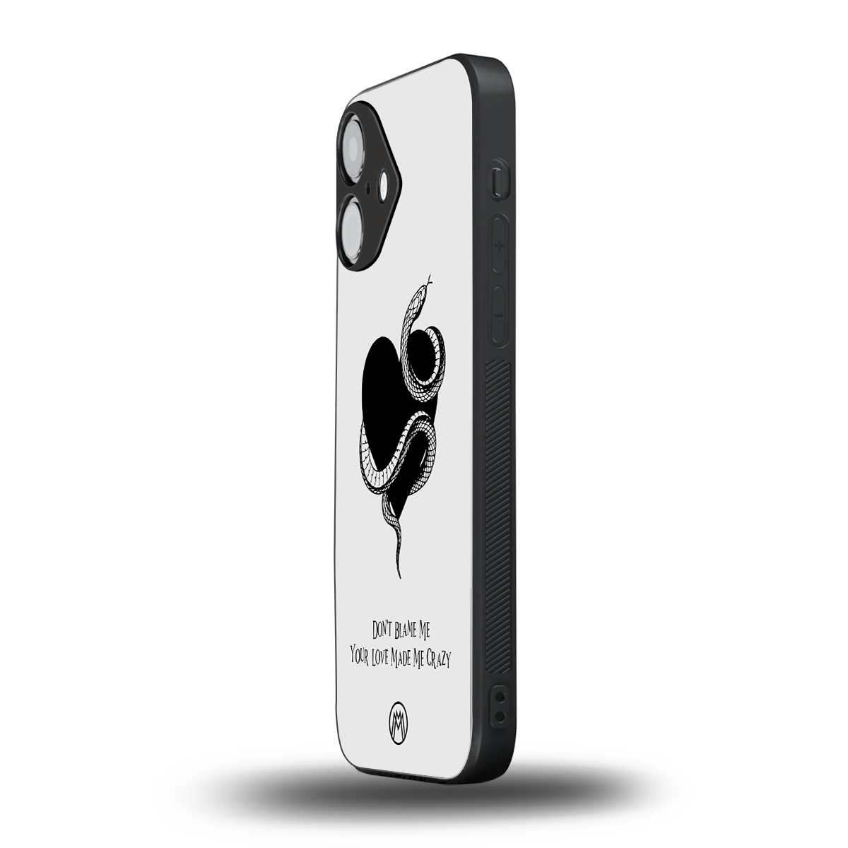 passionate back phone cover | glass case for iphone 16