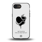 passionate back phone cover | glass case for iphone 16e