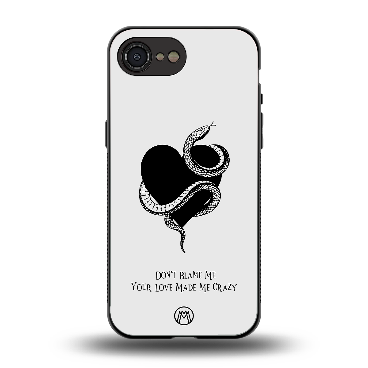 passionate back phone cover | glass case for iphone 16e