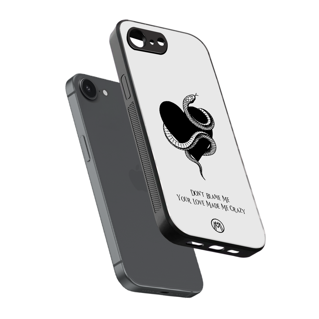 passionate back phone cover | glass case for iphone 16e