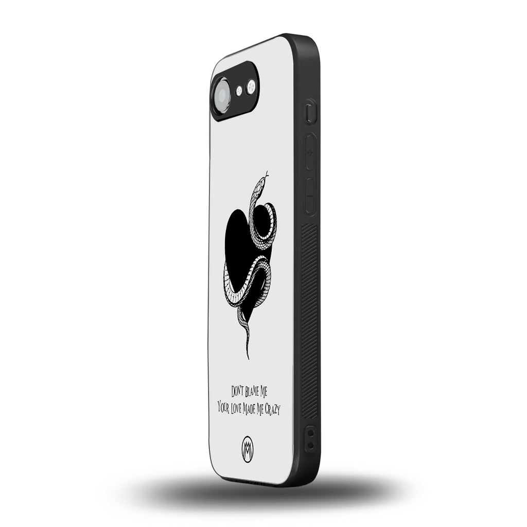 passionate back phone cover | glass case for iphone 16e