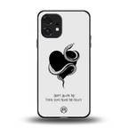 passionate back phone cover | glass case for nothing phone 1