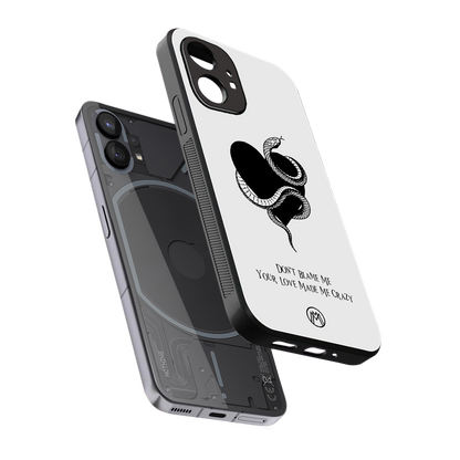 passionate back phone cover | glass case for nothing phone 1