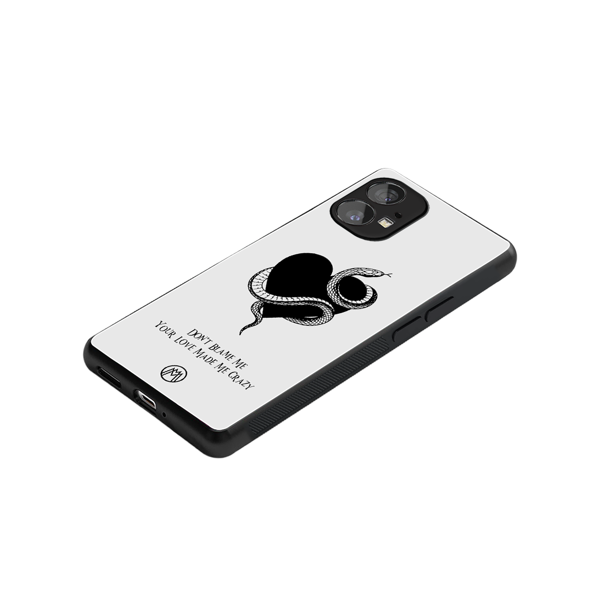 passionate back phone cover | glass case for nothing phone 1