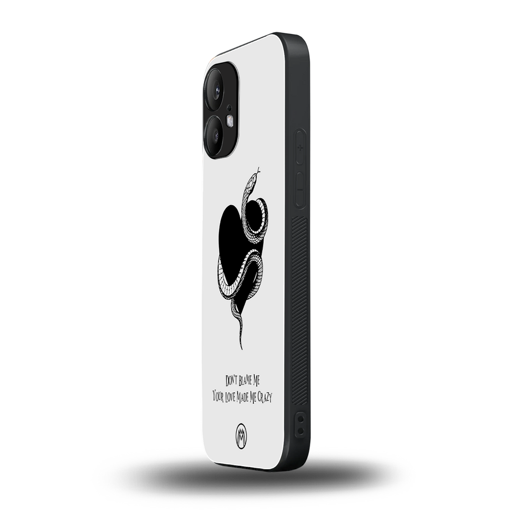 passionate back phone cover | glass case for nothing phone 2