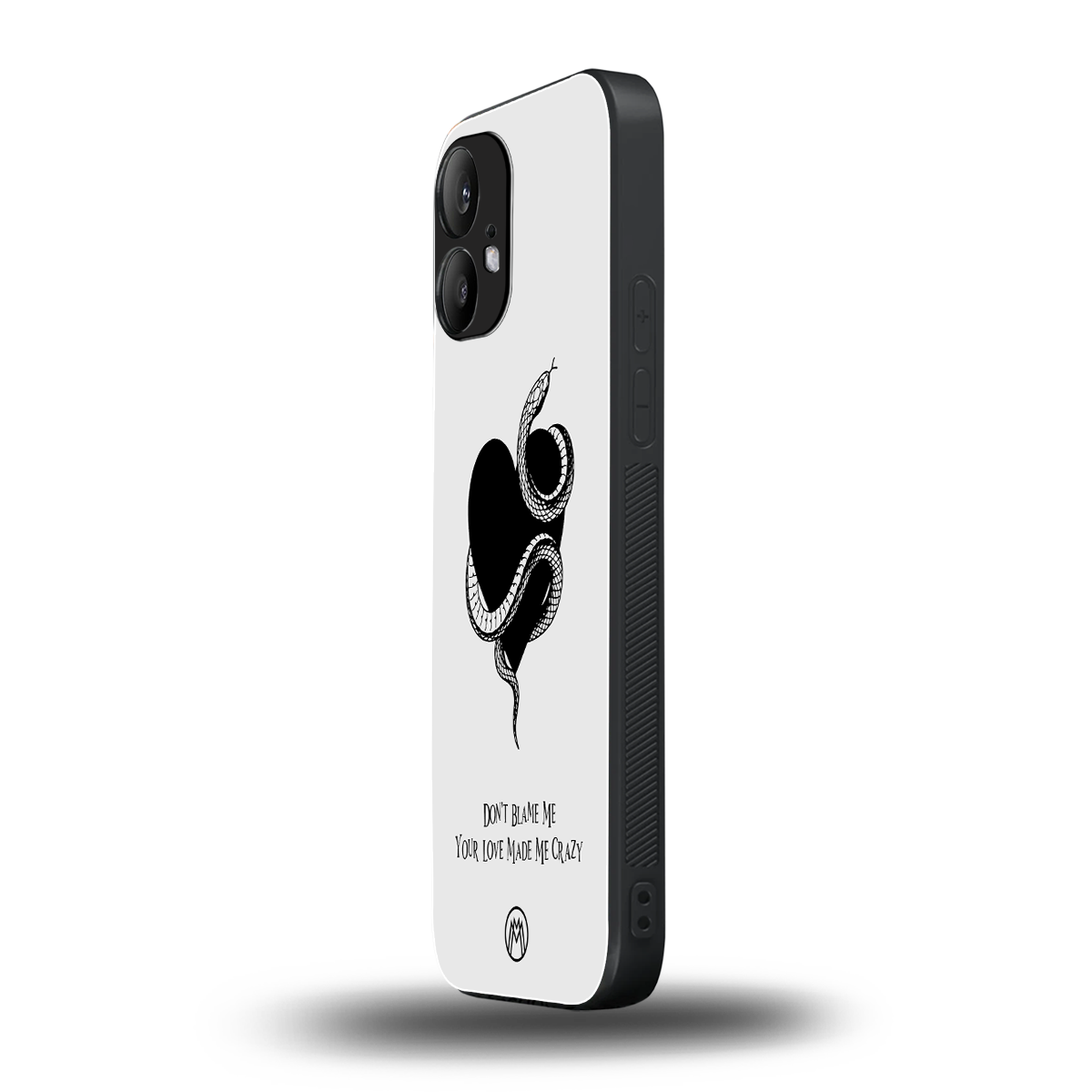 passionate back phone cover | glass case for nothing phone 2