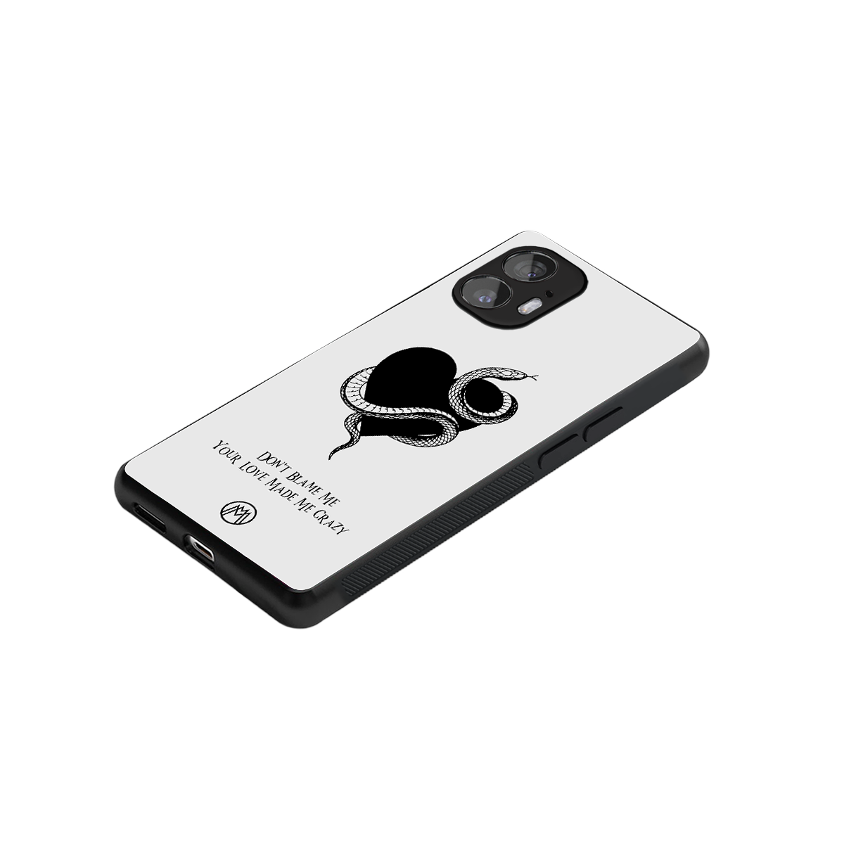 passionate back phone cover | glass case for nothing phone 2