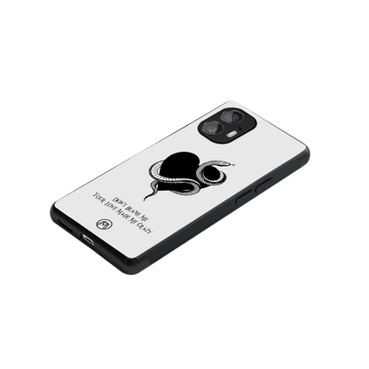 passionate back phone cover | glass case for nothing phone 2