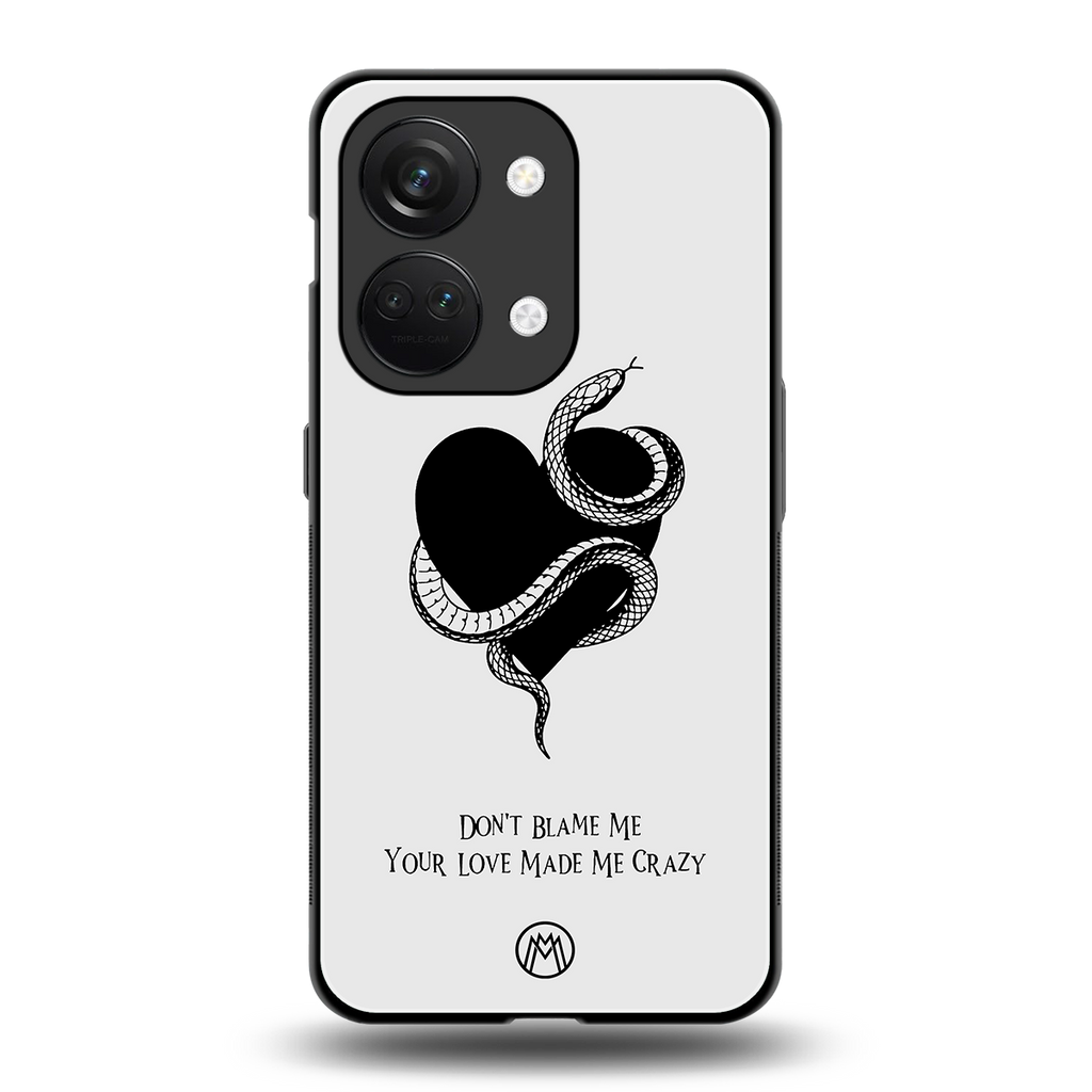 passionate back phone cover | glass case for oneplus nord 3