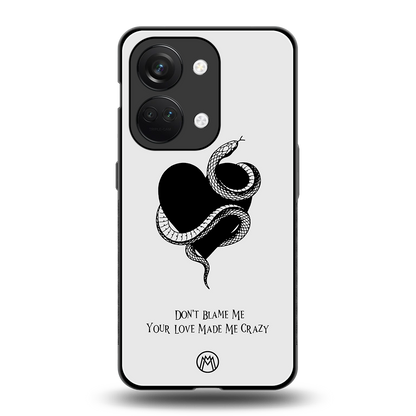 passionate back phone cover | glass case for oneplus nord 3