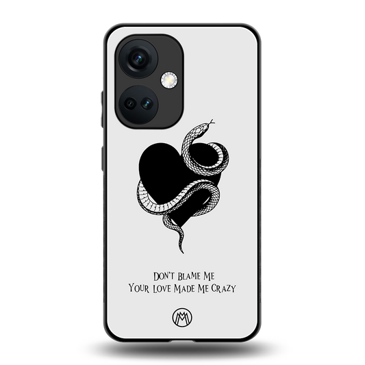 passionate back phone cover | glass case for oneplus nord ce 3