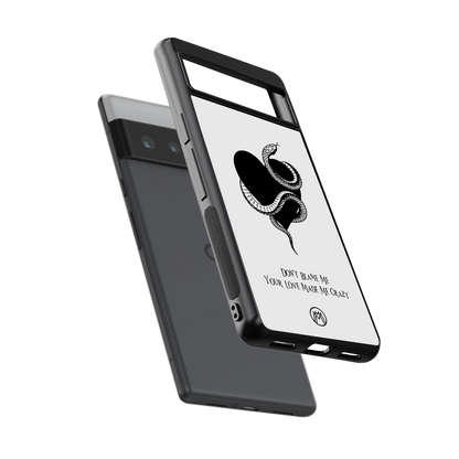 passionate back phone cover | glass case for google pixel 6 pro