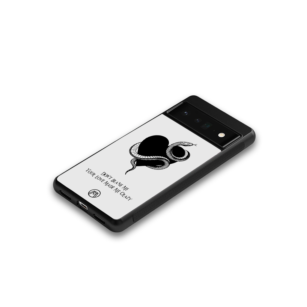 passionate back phone cover | glass case for google pixel 6 pro