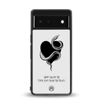 passionate back phone cover | glass case for google pixel 6