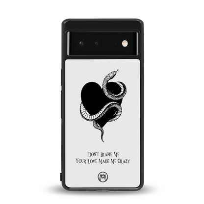 passionate back phone cover | glass case for Google Pixel 6A