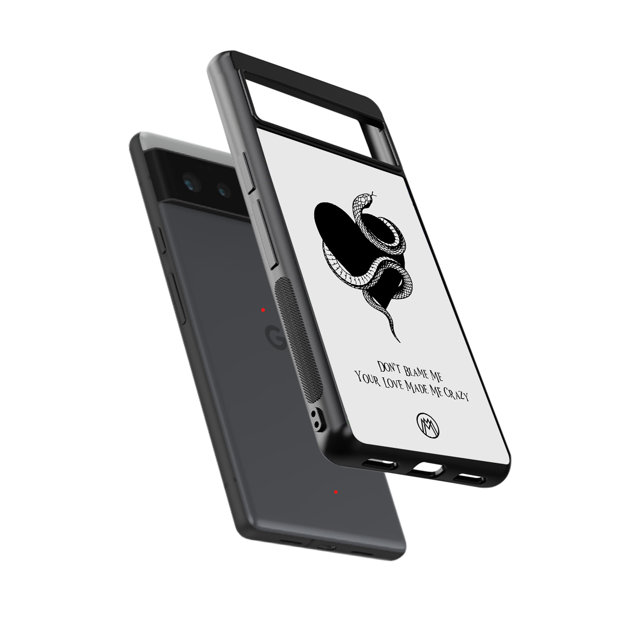 passionate back phone cover | glass case for google pixel 6