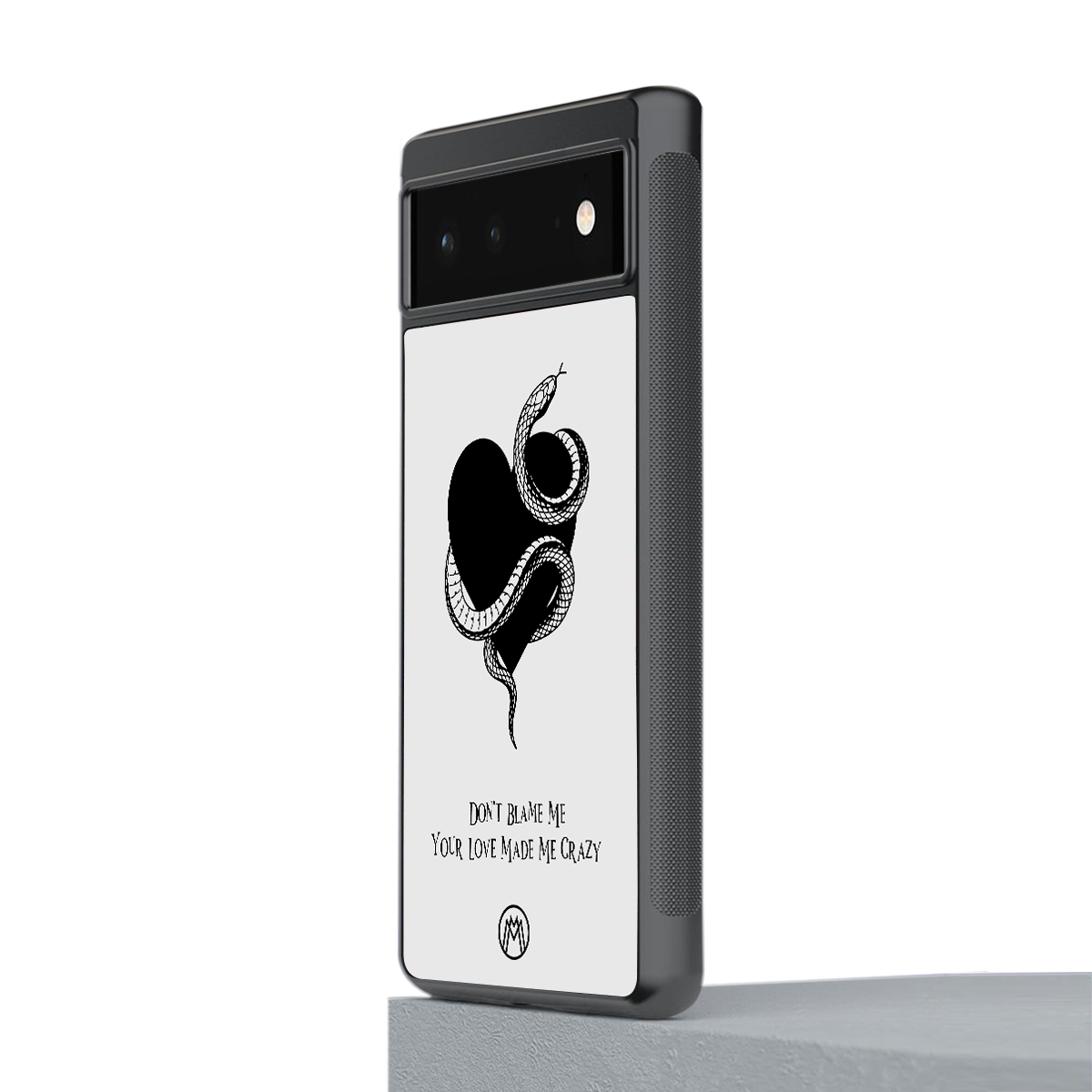 passionate back phone cover | glass case for google pixel 6