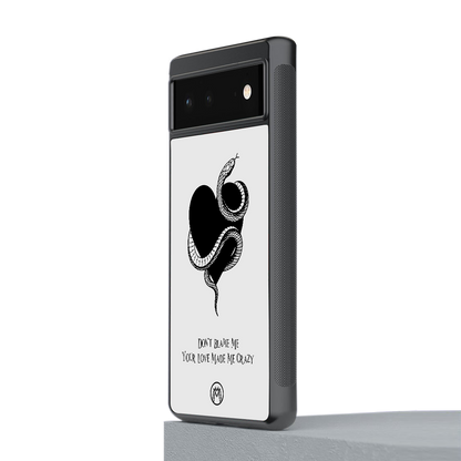 passionate back phone cover | glass case for Google Pixel 6A