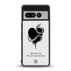 passionate back phone cover | glass case for google pixel 7 pro