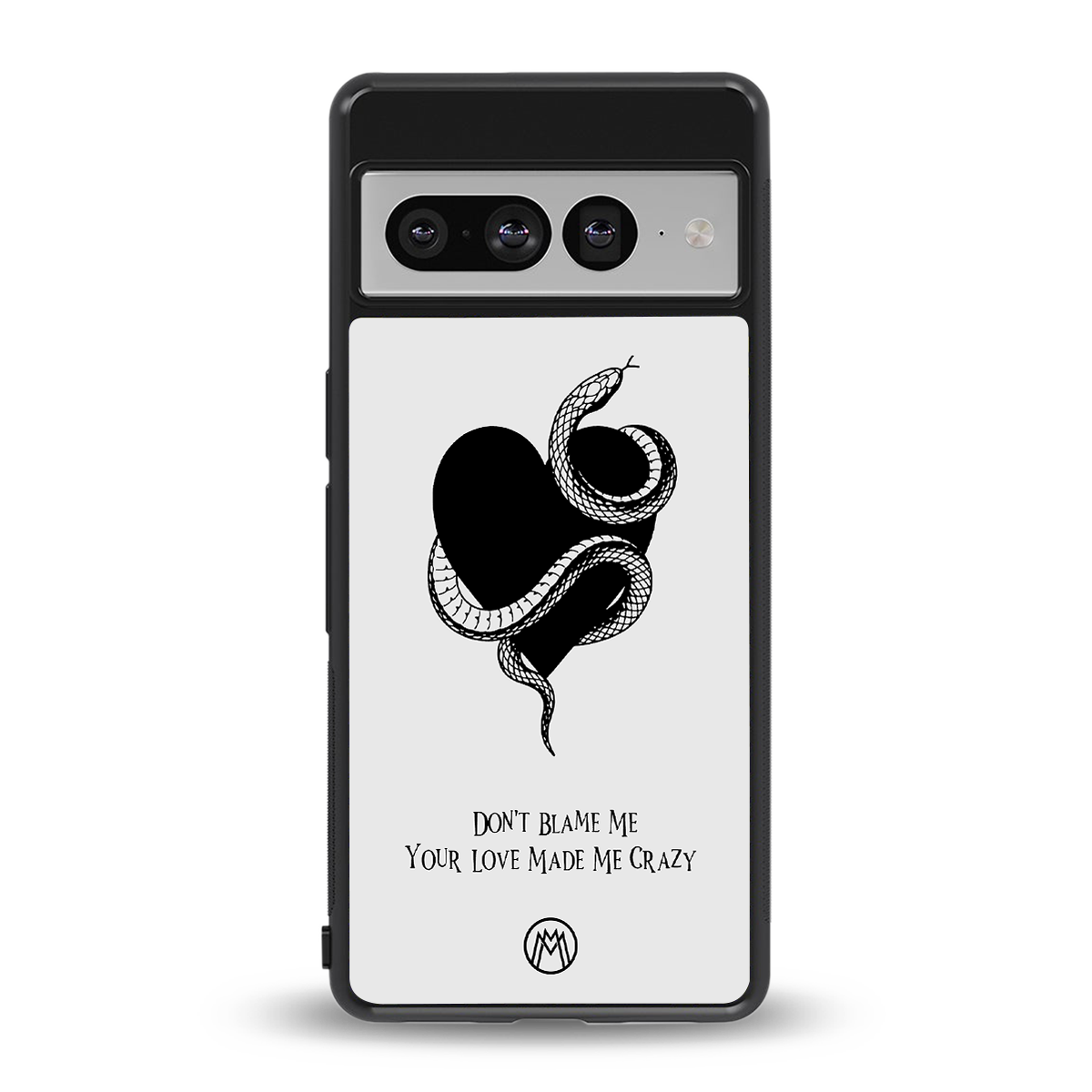 passionate back phone cover | glass case for google pixel 7 pro