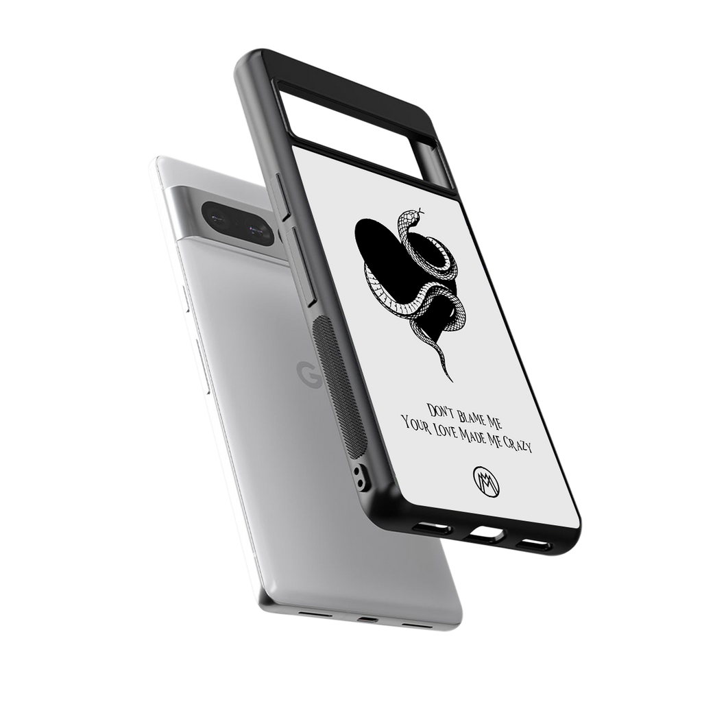 passionate back phone cover | glass case for google pixel 7 pro