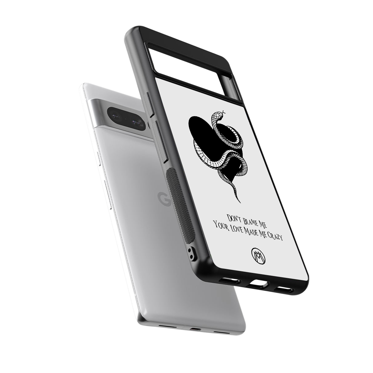passionate back phone cover | glass case for google pixel 7 pro