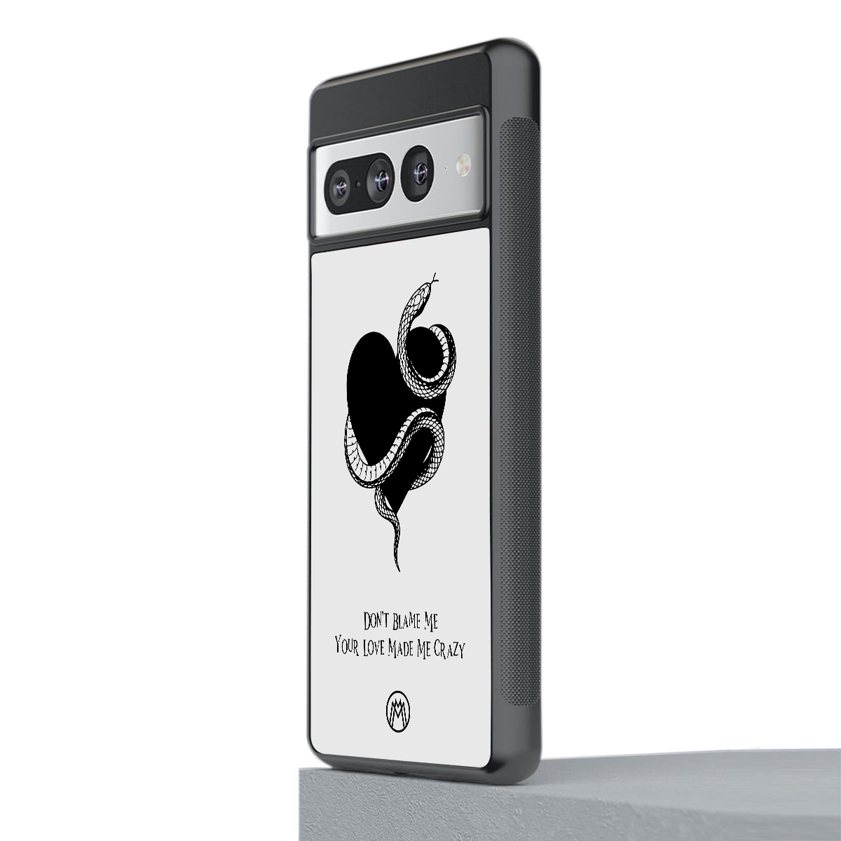 passionate back phone cover | glass case for google pixel 7 pro