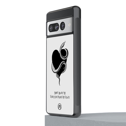 passionate back phone cover | glass case for google pixel 7 pro