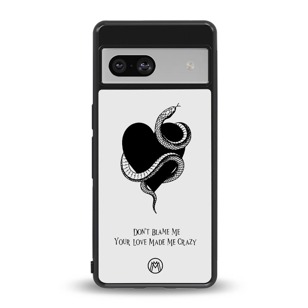 passionate back phone cover | glass case for Google Pixel 7