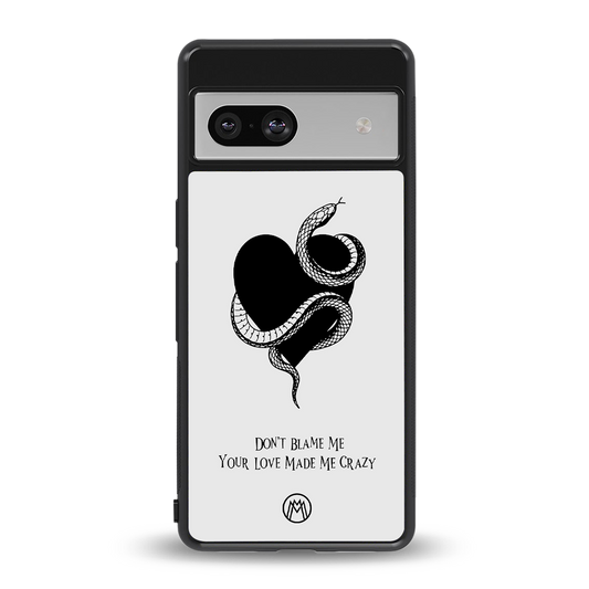 passionate back phone cover | glass case for Google Pixel 7A