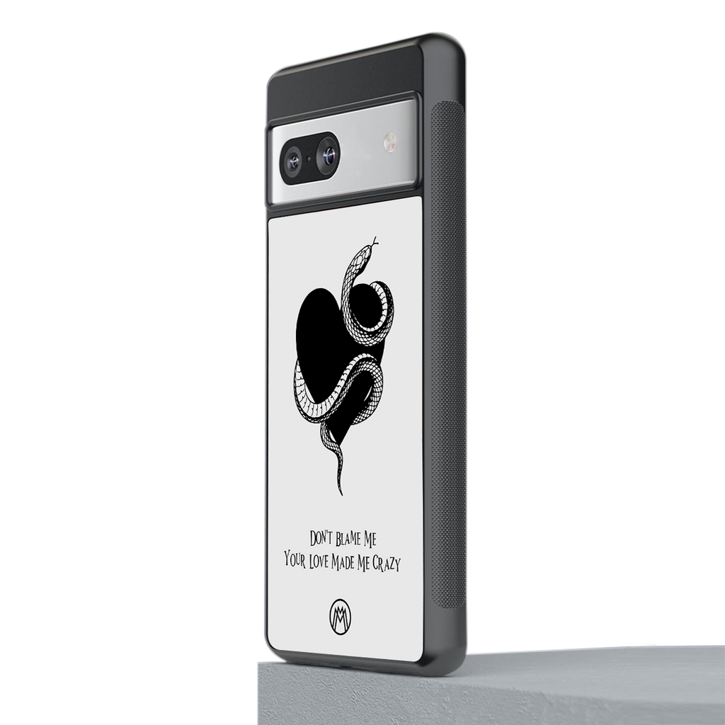 passionate back phone cover | glass case for Google Pixel 7