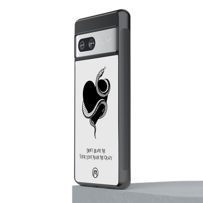 passionate back phone cover | glass case for Google Pixel 7