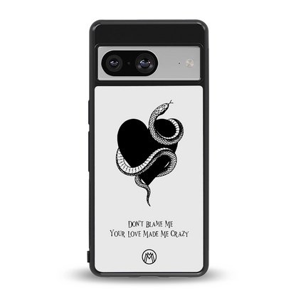 passionate back phone cover | glass case for Google Pixel 8
