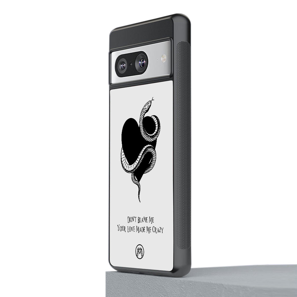 passionate back phone cover | glass case for Google Pixel 8