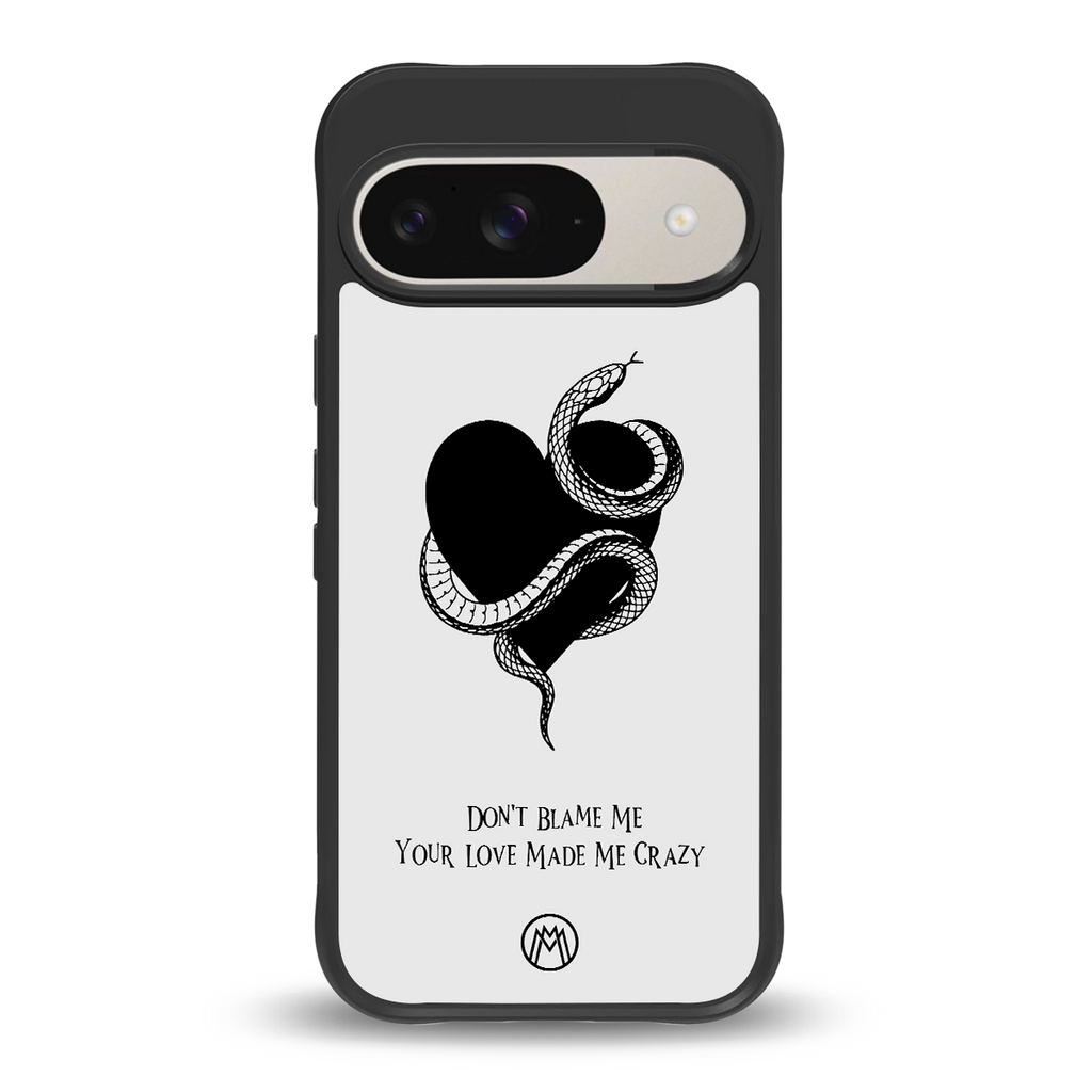 passionate back phone cover | glass case for google pixel 9