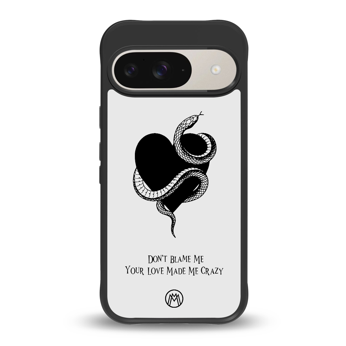 passionate back phone cover | glass case for google pixel 9