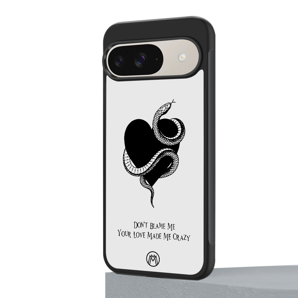 passionate back phone cover | glass case for google pixel 9