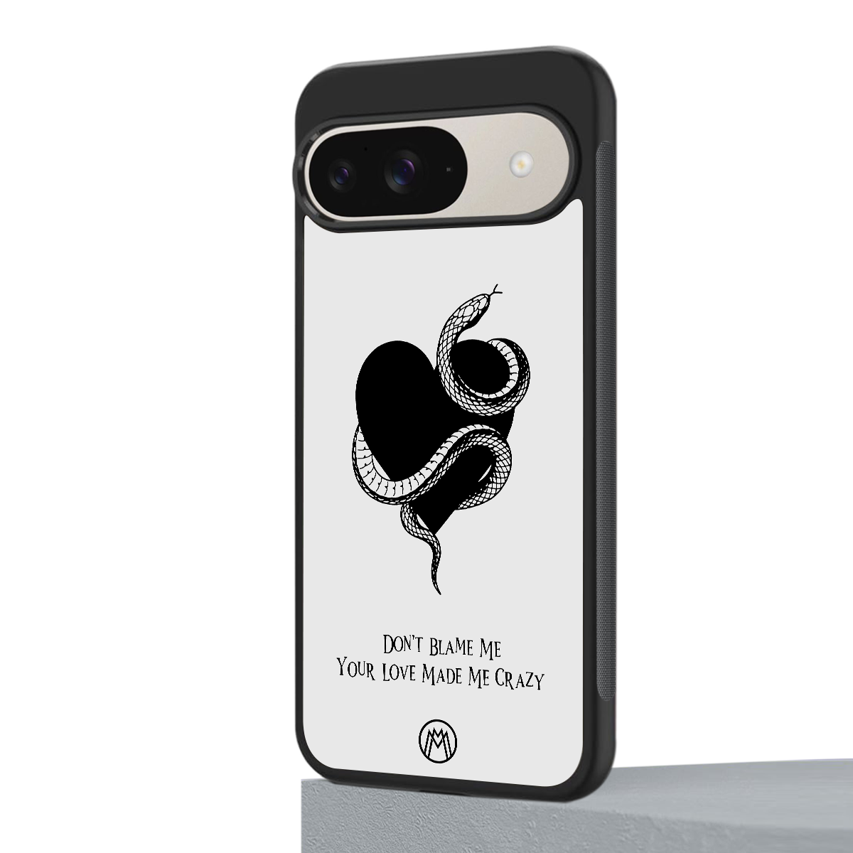 passionate back phone cover | glass case for google pixel 9