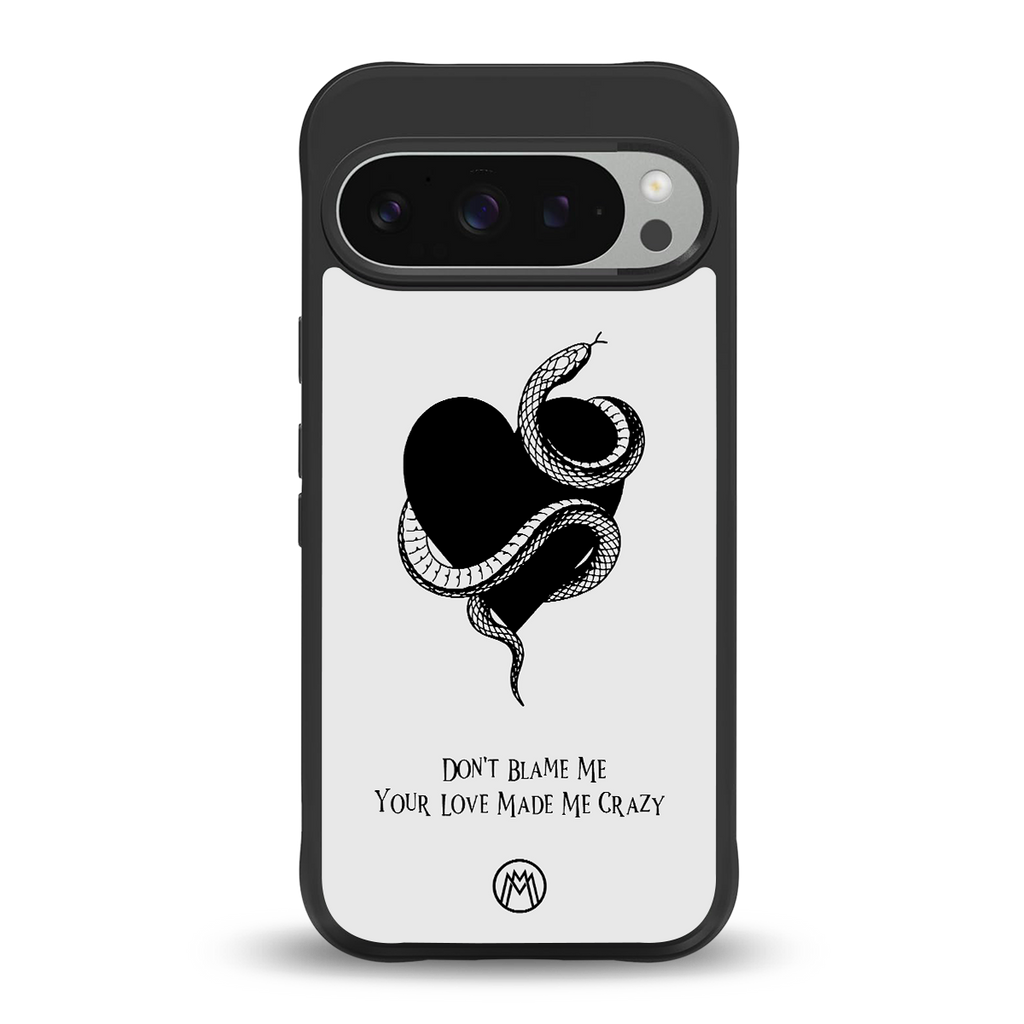 passionate back phone cover | glass case for google pixel 9 pro xl