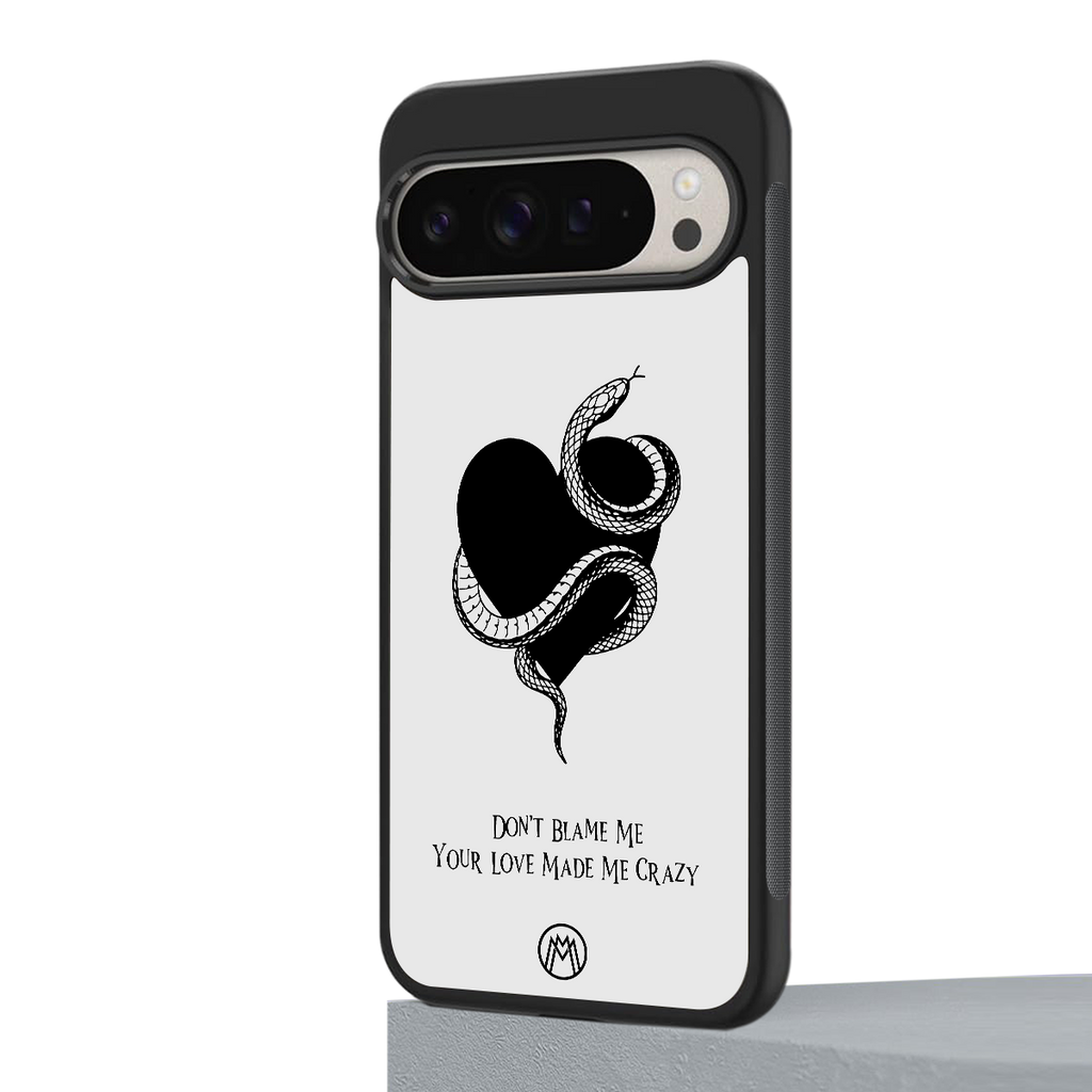 passionate back phone cover | glass case for google pixel 9 pro xl