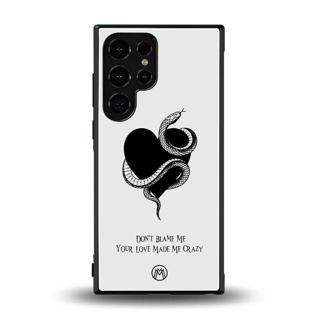 passionate back phone cover | glass case for samsung galaxy s23 ultra