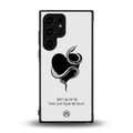 passionate back phone cover | glass case for samsung galaxy s23 ultra