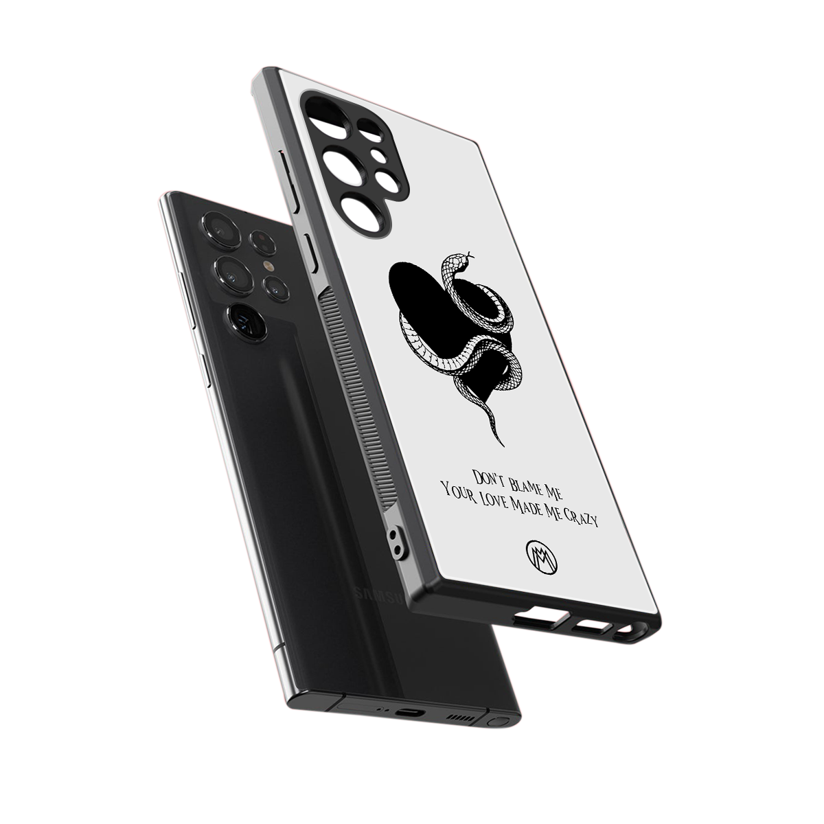 passionate back phone cover | glass case for samsung galaxy s23 ultra