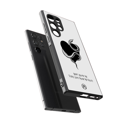 passionate back phone cover | glass case for samsung galaxy s23 ultra